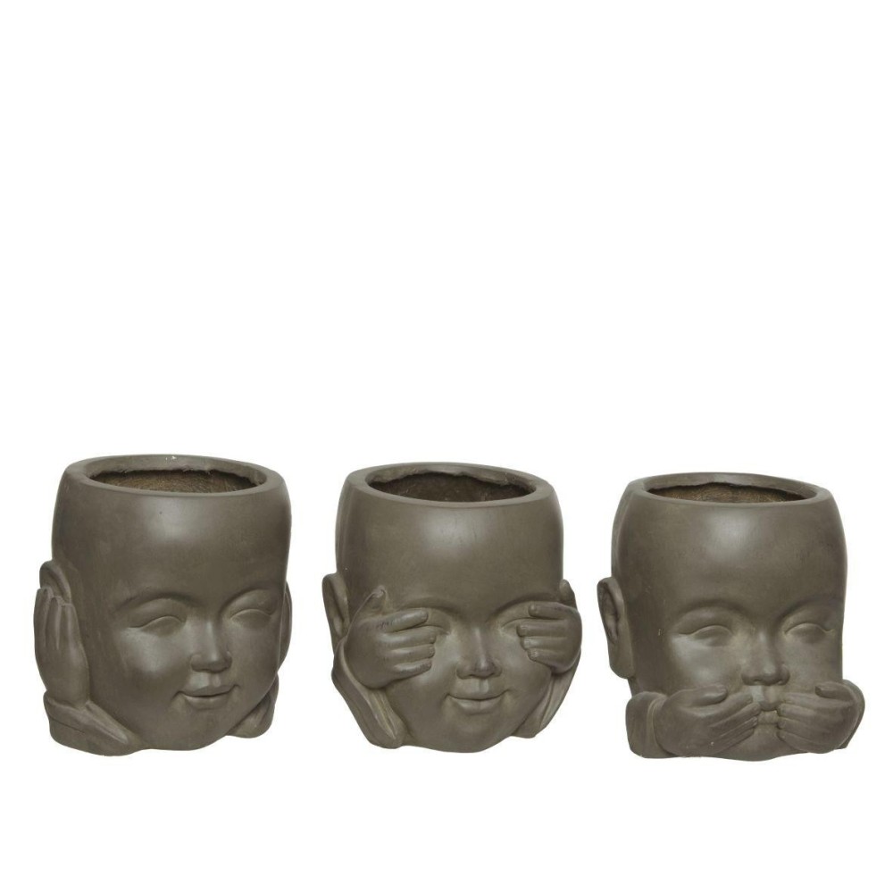 PORTA PIANTA VISO 3ASS BROWN